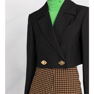 Ganni cropped blazer